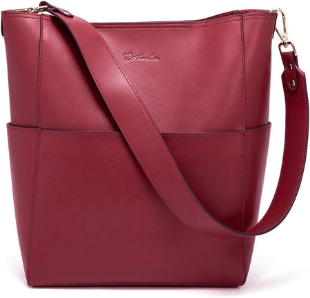 Valentines Day Women'S Leather Designer Handbags Tote Purses Shoulder Bucket Bags
